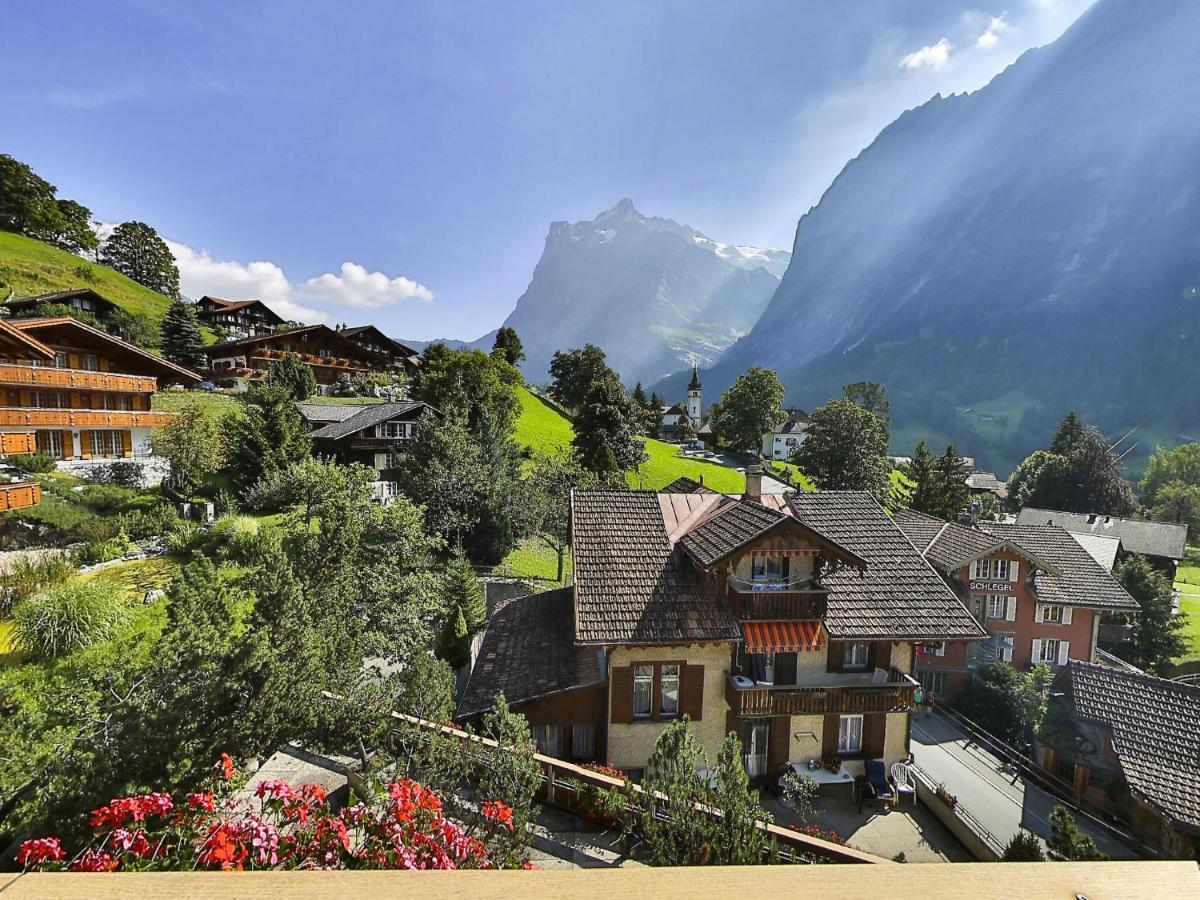 Apartment Chalet Abendrot Apartments-14 By Interhome Grindelwald Exterior photo